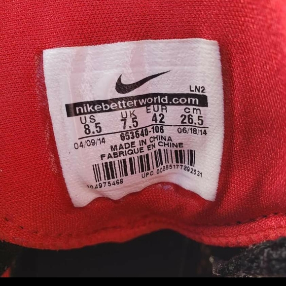 Nike Hyper Dunk Basketball Shoes Size 8.5 - Picture 8 of 10